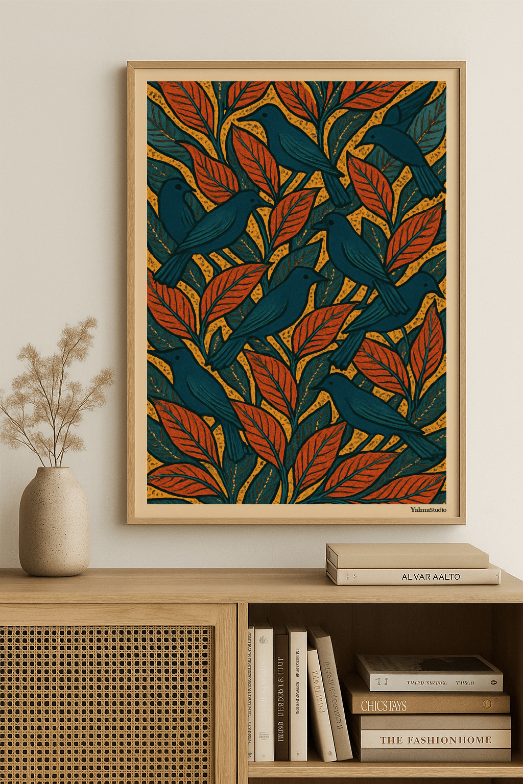 Poster Isaya - Affiche murale imprimée par Yalma Studio | Art déco