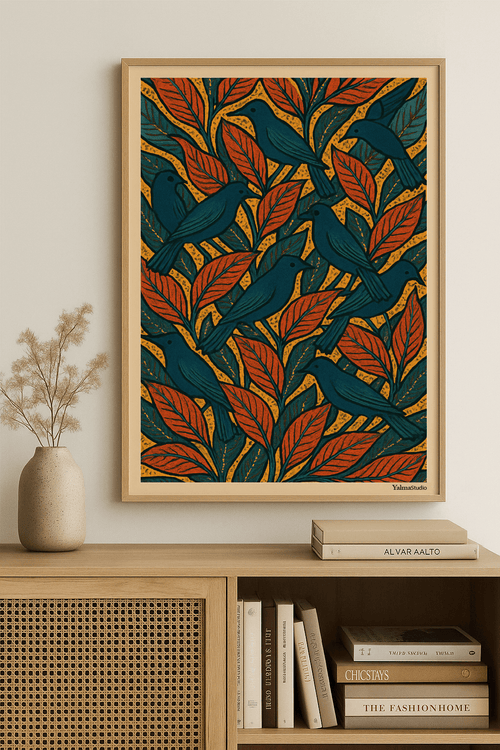 Poster Isaya - Affiche murale imprimée par Yalma Studio | Art déco