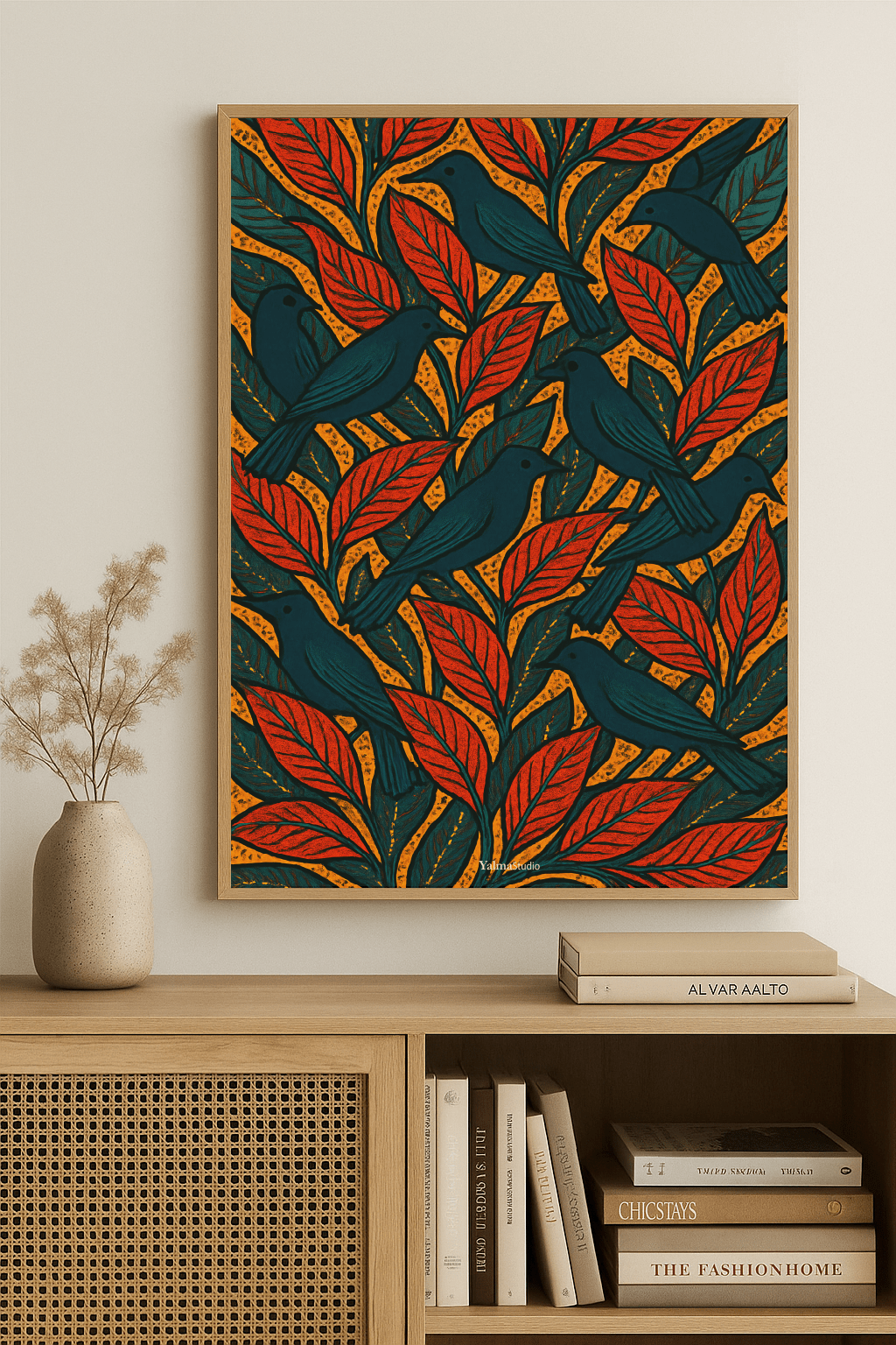 Poster Isaya - Affiche murale imprimée par Yalma Studio | Art déco