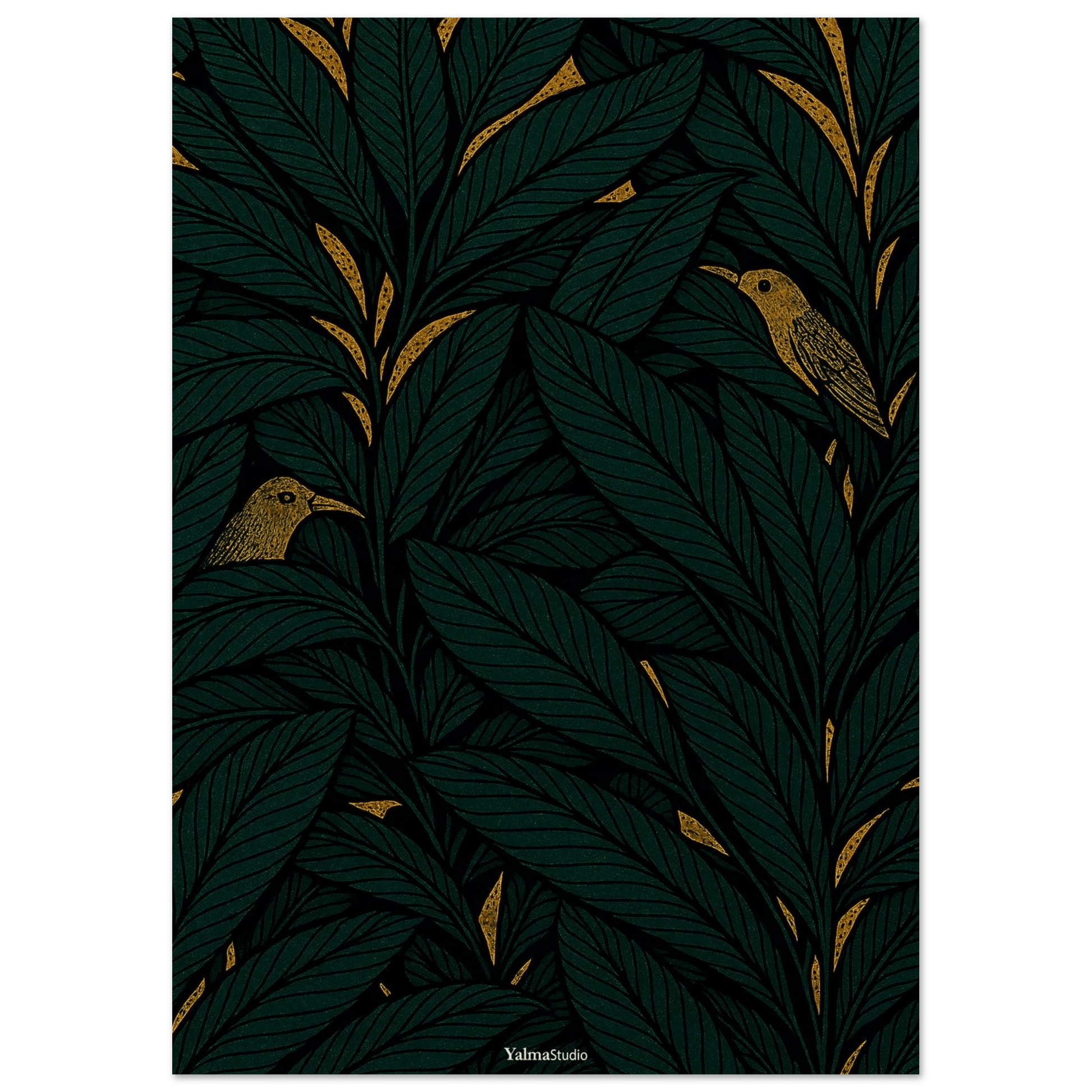 Poster Kamala - Affiche murale imprimée par Yalma Studio | Art déco