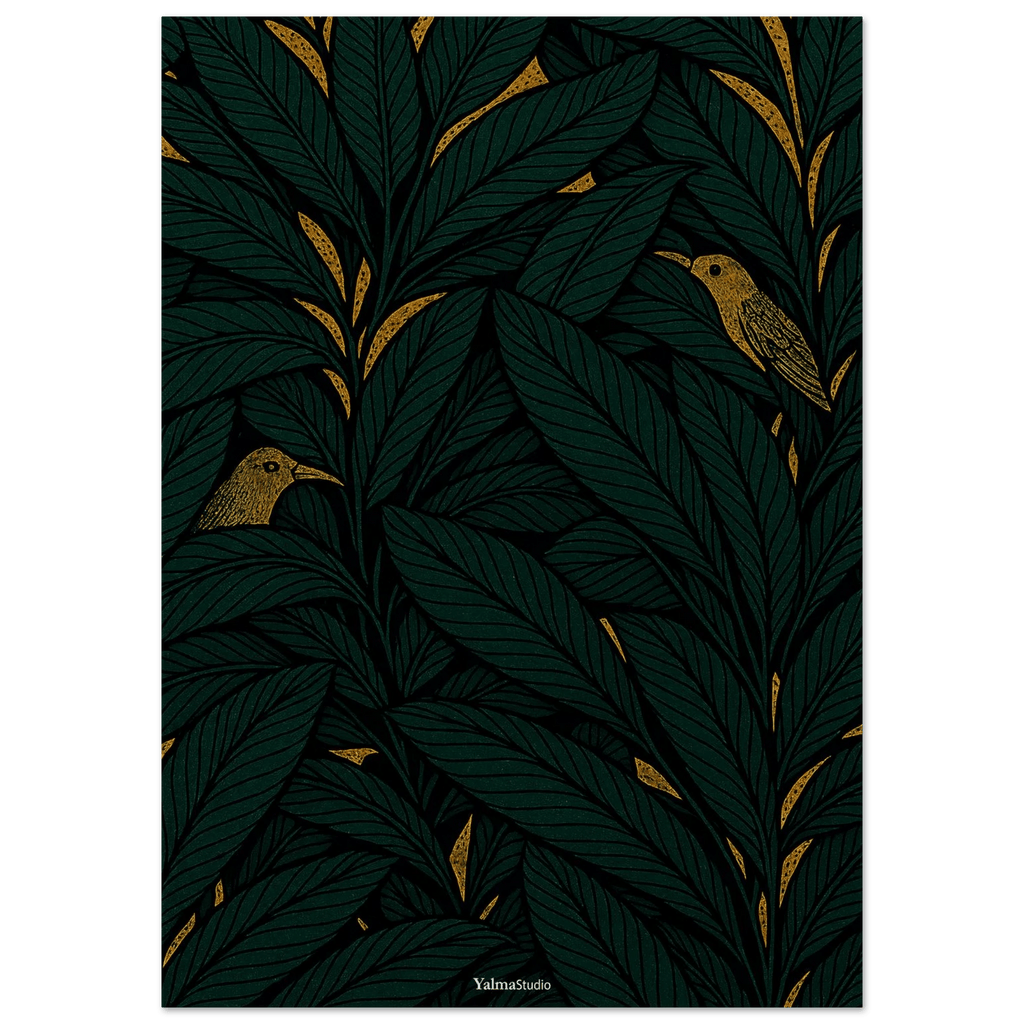 Poster Kamala - Affiche murale imprimée par Yalma Studio | Art déco