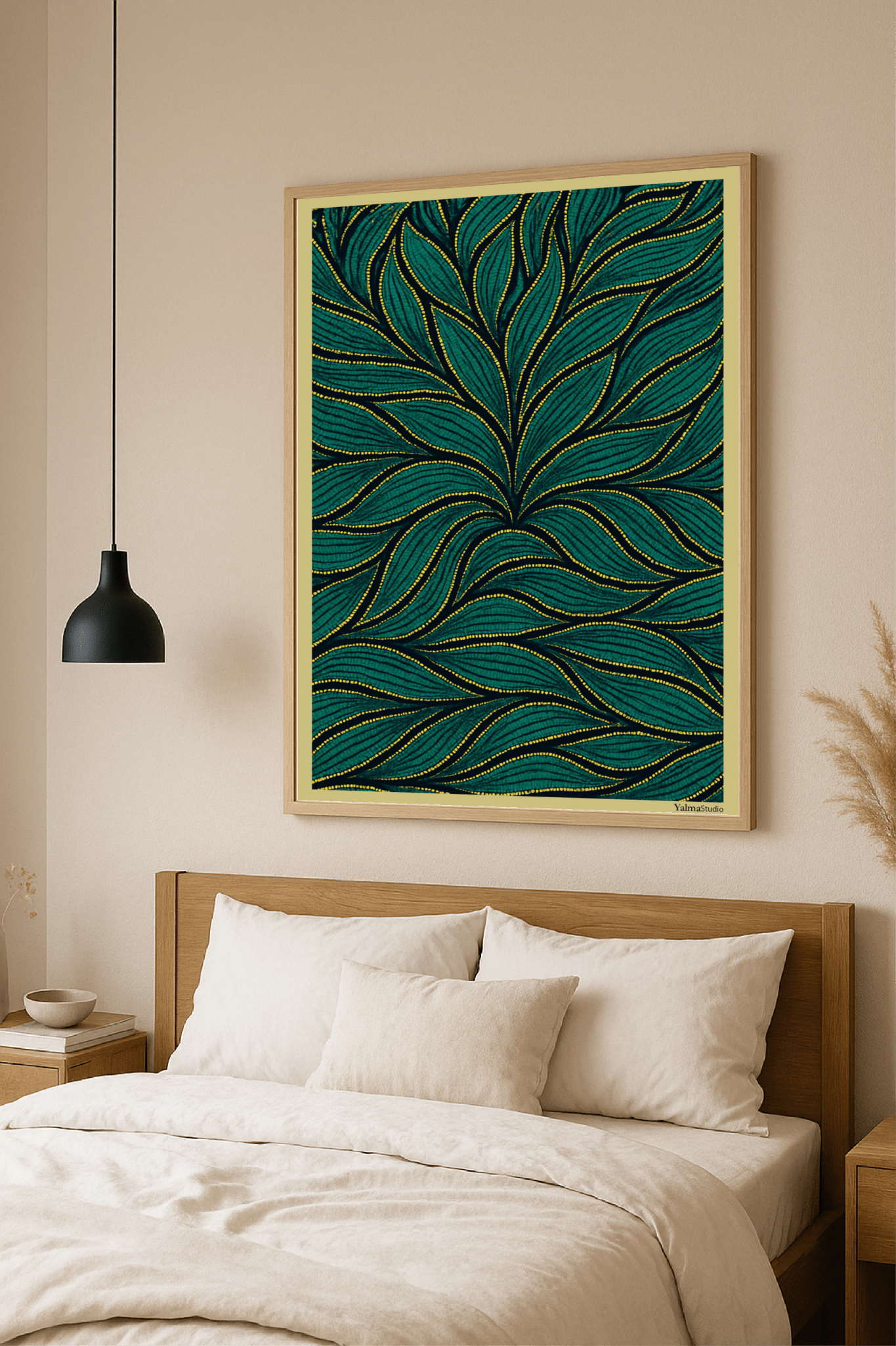 Poster Maïna - Affiche murale imprimée par Yalma Studio | Art déco