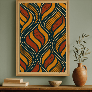 Poster Théa - Affiche murale imprimée par Yalma Studio | Art déco